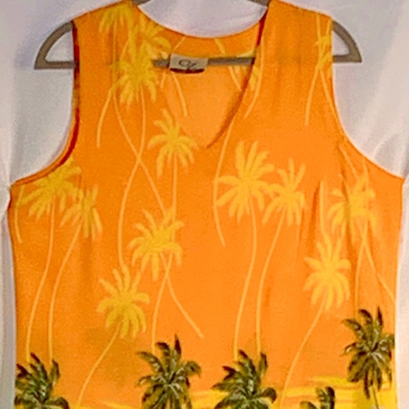 Tropical Print Swimsuit CoverUps size M - Picture 2 of 13